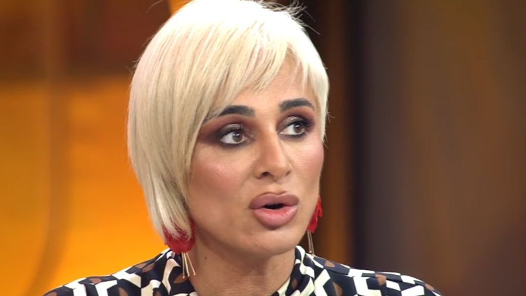 Los nuevos labios de Ana María Aldón.