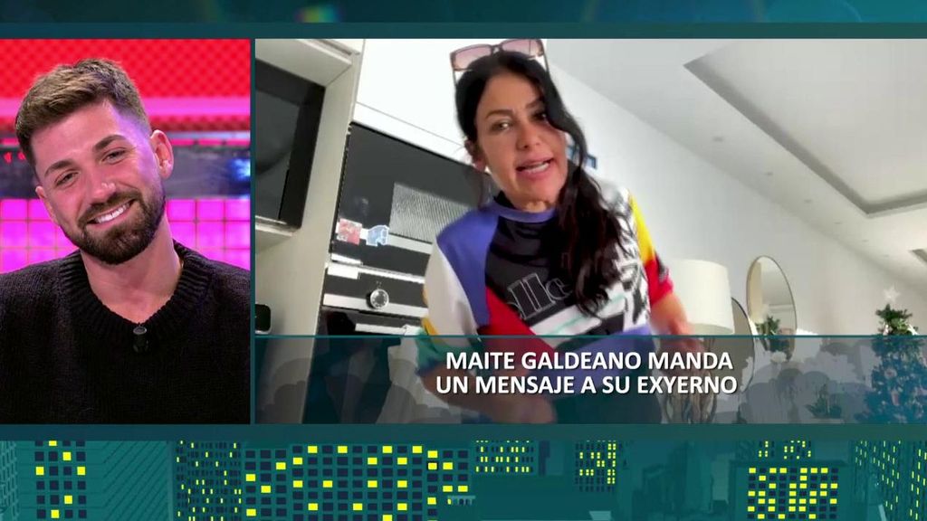 Maite Galdeano manda un mensaje a Alejandro Albalá