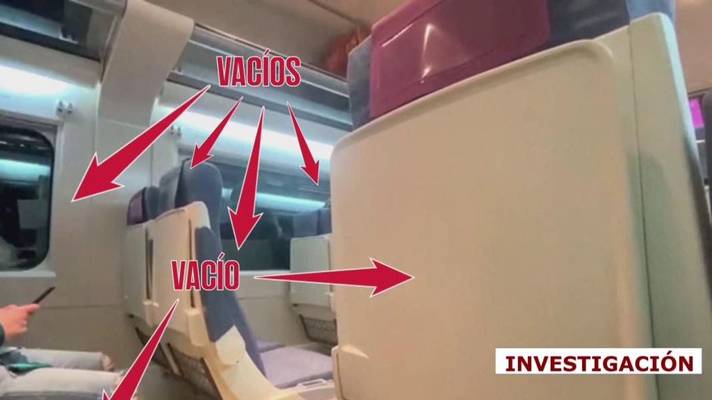 El fraude en los bonos de RENFE: trenes aparentemente completos con decenas de asientos vacíos