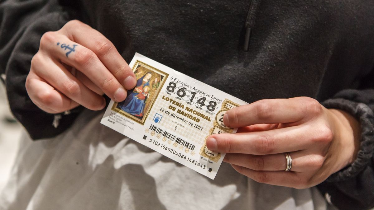 El número 86148 correspondiente al 'Gordo' del Sorteo Extraordinario de la Lotería de Navidad 2021.