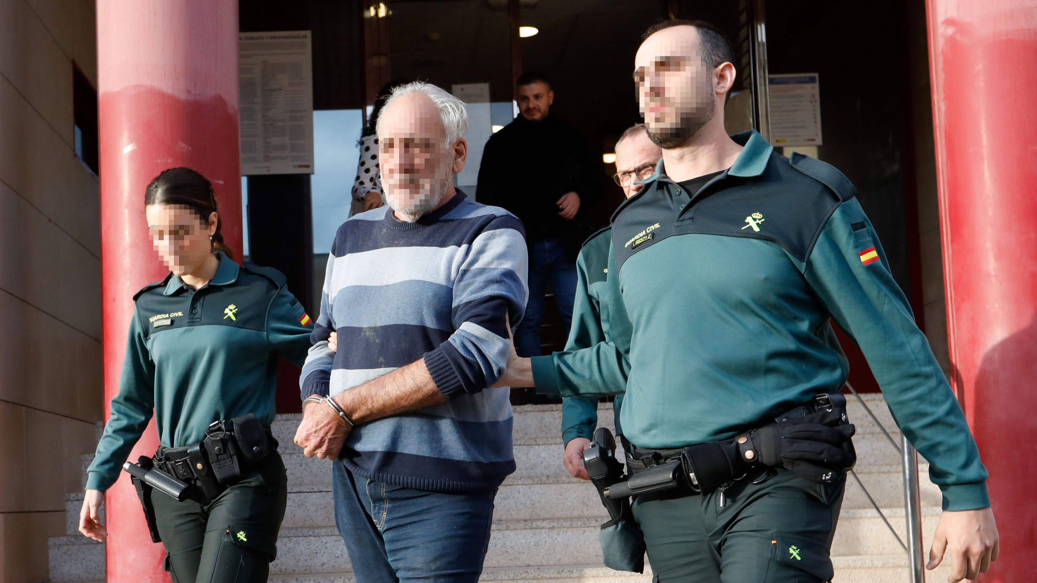The accused of allegedly killing his associate in Mazarrón enters provisional jail