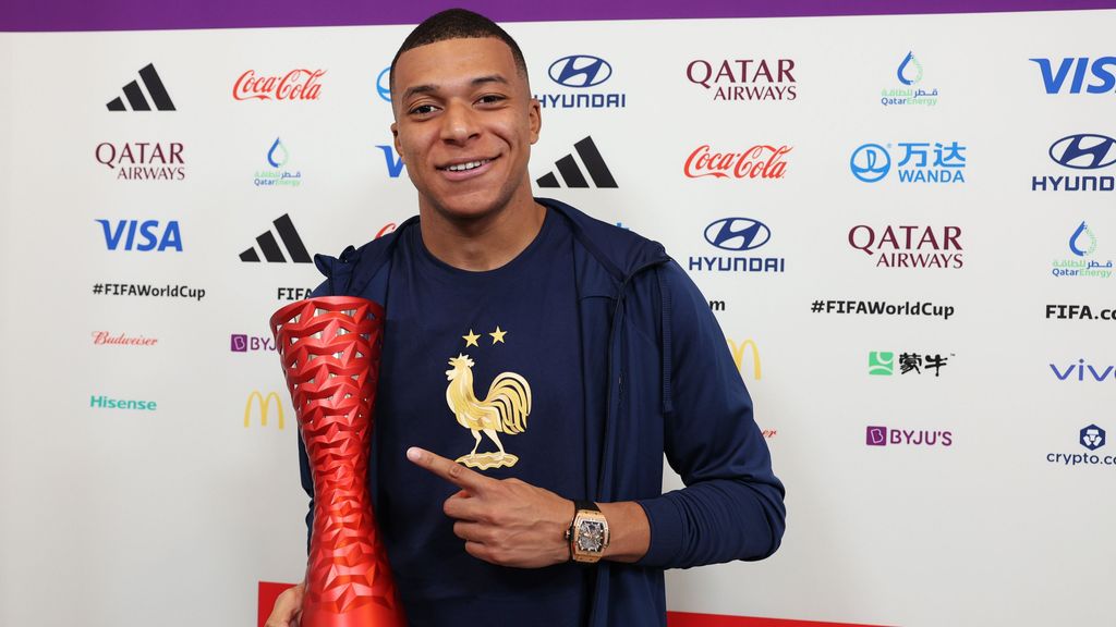 Mbappé, líder destacado de Francia en el Mundial