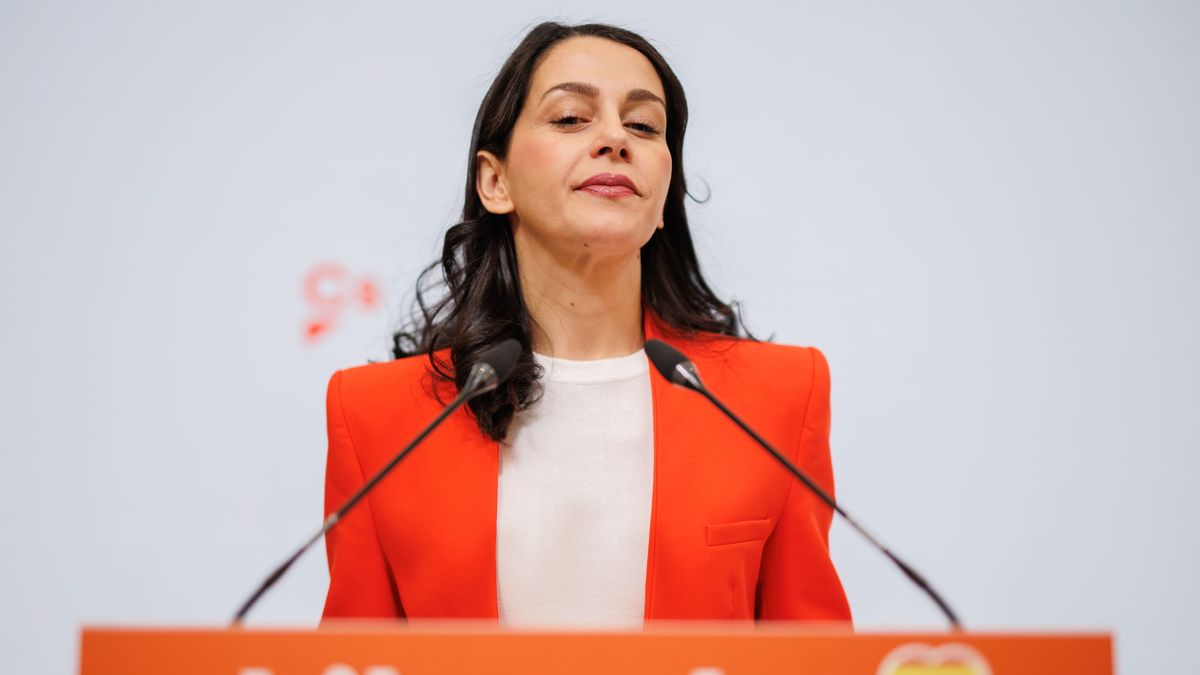 La presidenta de Ciudadanos, Inés Arrimadas