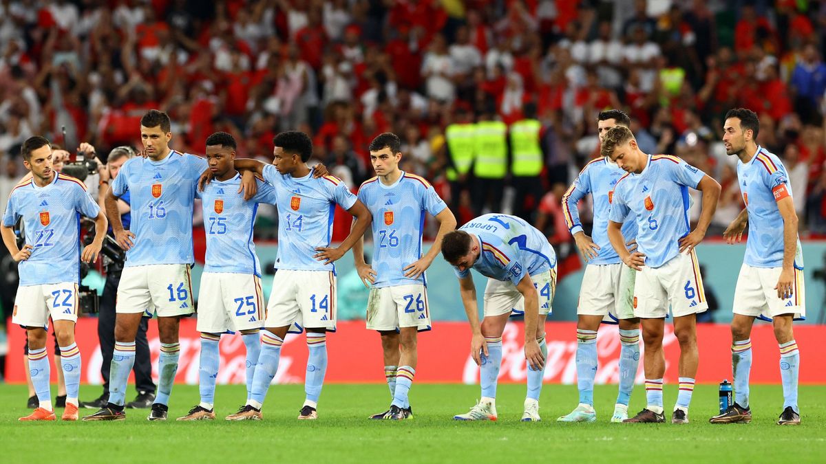 España, fuera del Mundial tras perder contra Marruecos en penaltis