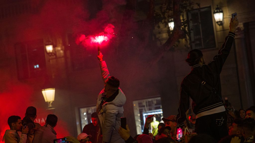 El fracaso de España desata la euforia de los marroquíes