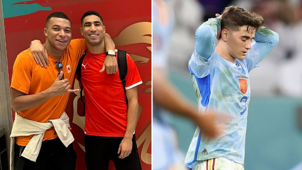 Mbappé celebra la eliminación de España: "Achraf, rey de Marruecos"