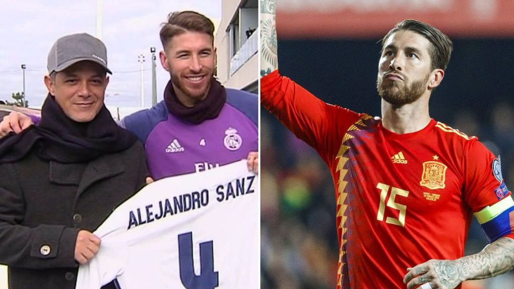 Alejandro Sanz se acuerda de Sergio Ramos tras la eliminación de España: "Siempre en mi equipo"