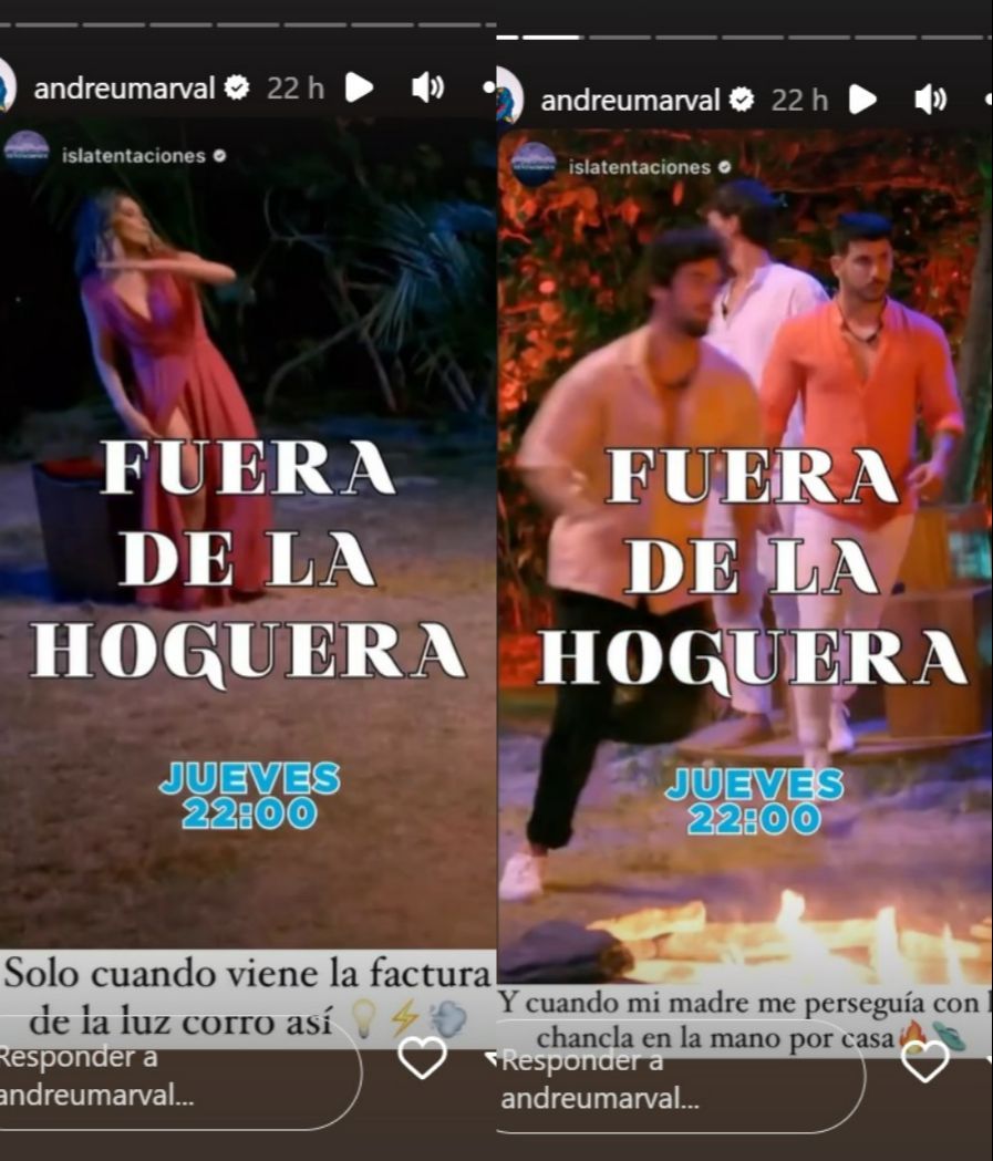 Andreu bromea sobre su reacción a la orden de Sandra Barneda