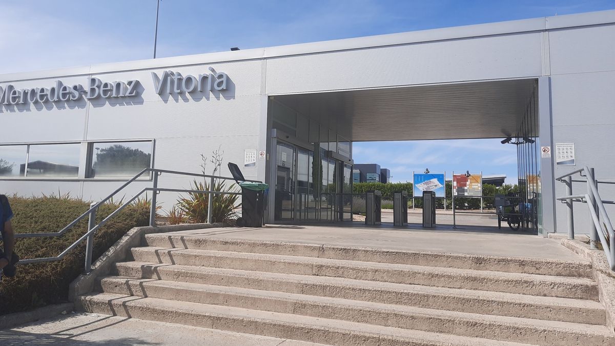 Entrada Mercedes Vitoria Entrada Mercedes Vitoria