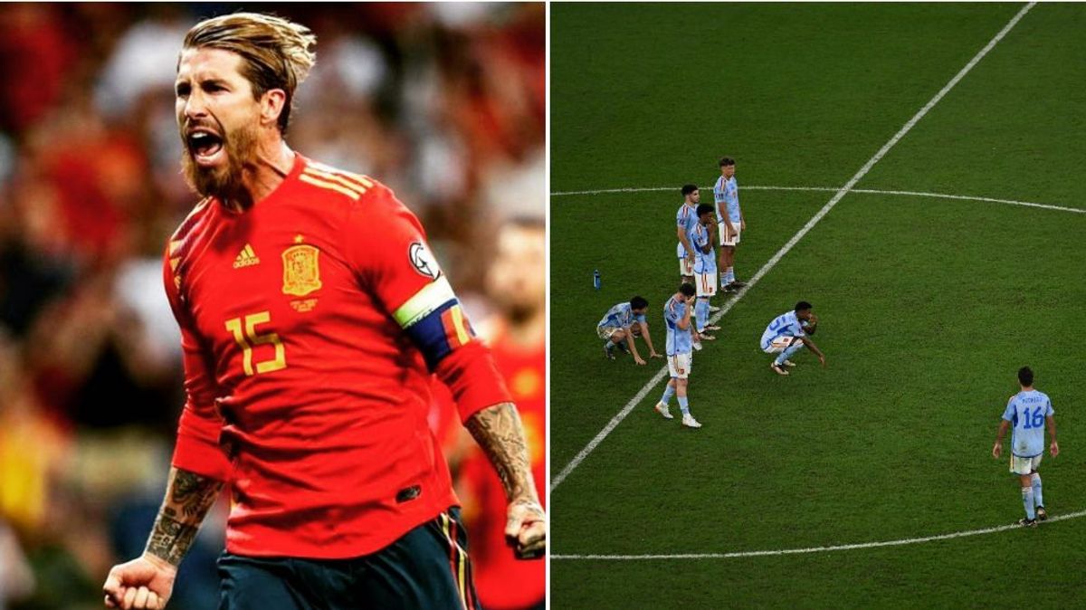 Sergio Ramos ejerce de capitán y manda un mensaje de unión: "Orgulloso de nuestros jugadores"