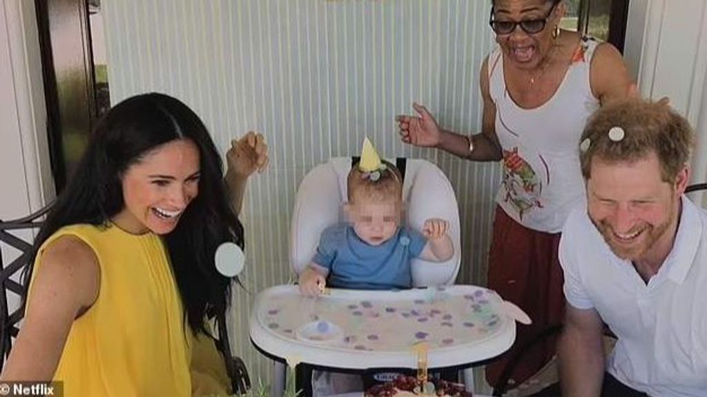 Harry y Meghan celebran el cumpleaños de Archie