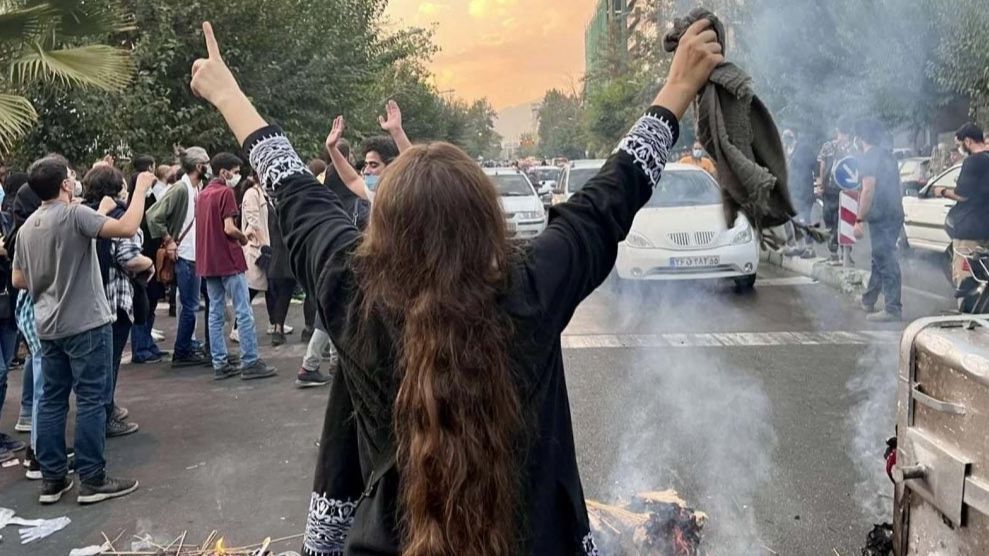 They denounce that the Iranian forces shoot girls who display within the face and genitals