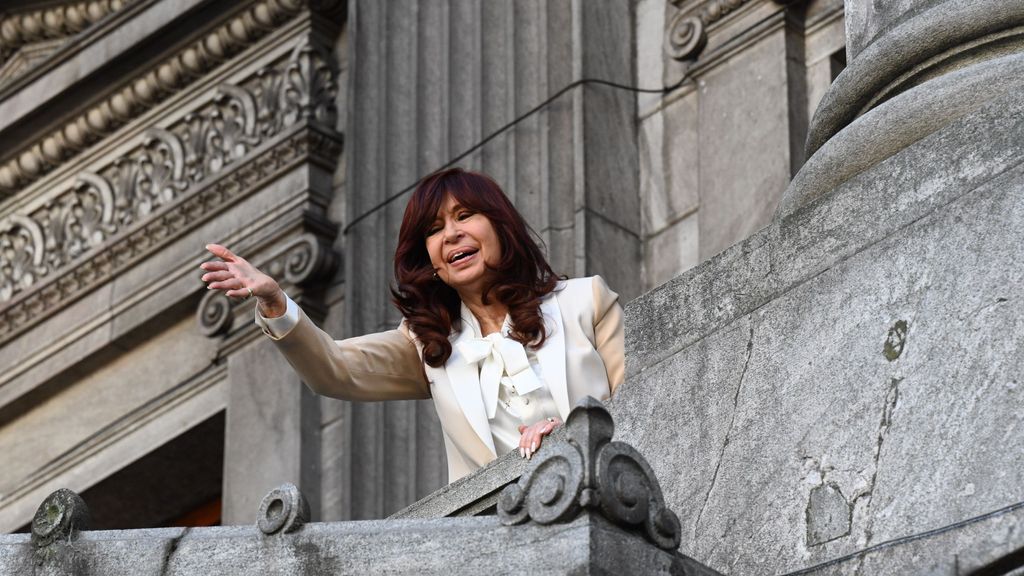 La vicepresidente de Argentina, Cristina Fernández de Kirchner