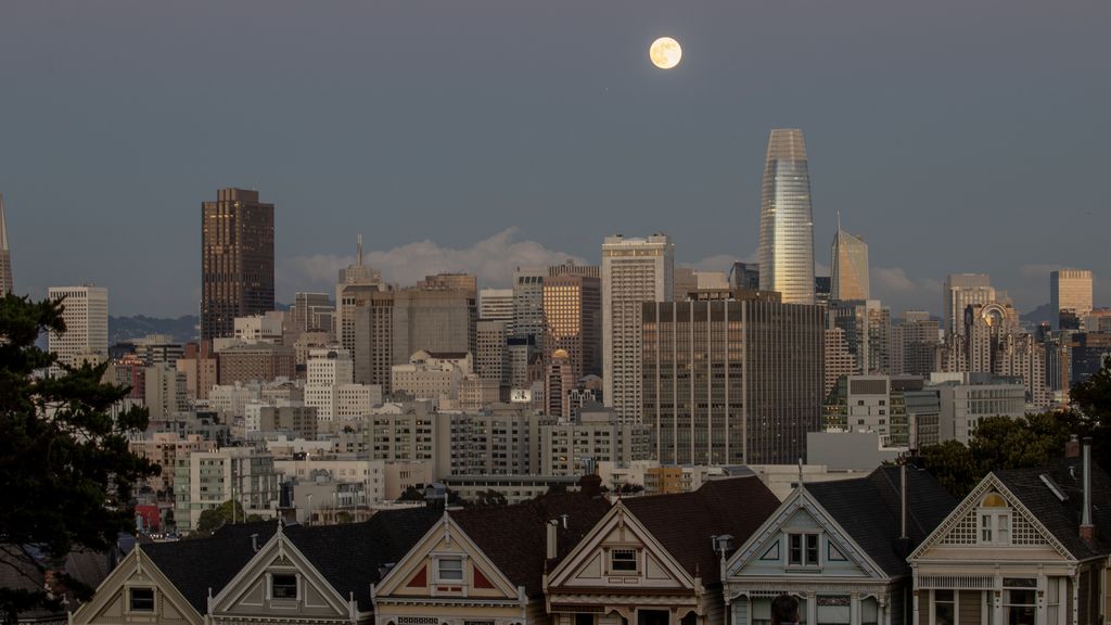 Luna llena en San Francisco