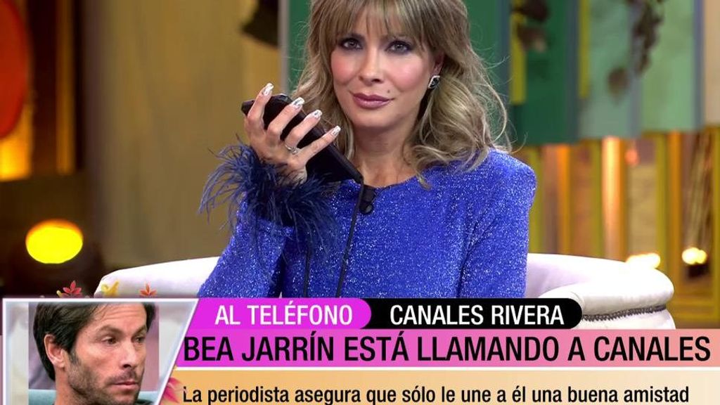 Canales Rivera entra en directo para defender a su amiga Bea Jarrín