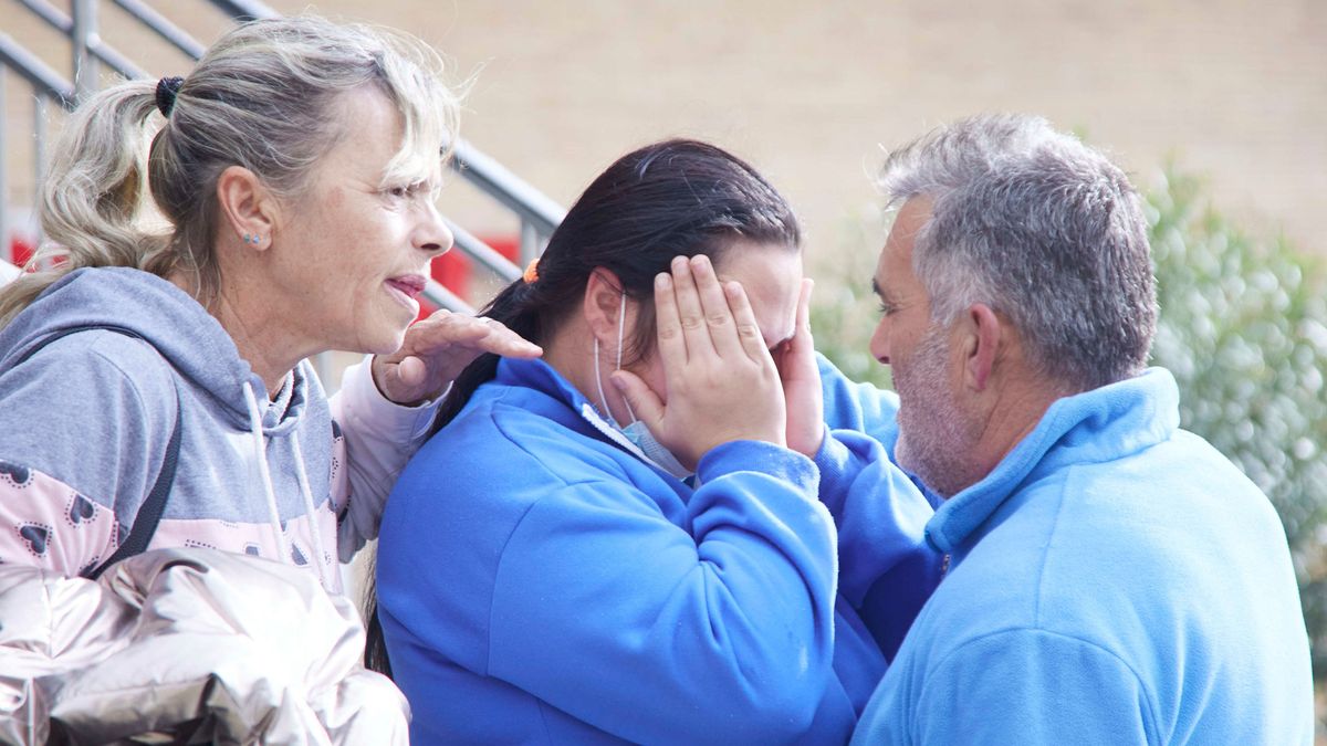 María, la madre del pequeño que desapareció junto a su abuelo en Huelva