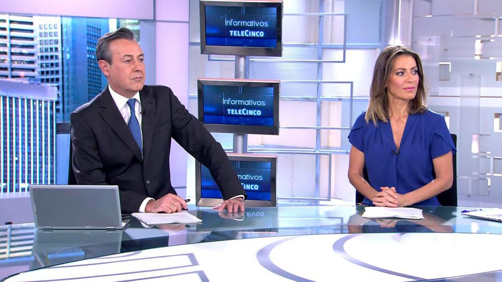 Con José Ribagorda y Ángeles Blanco Informativos Telecinco 2022 Mediodía 11/12/2022