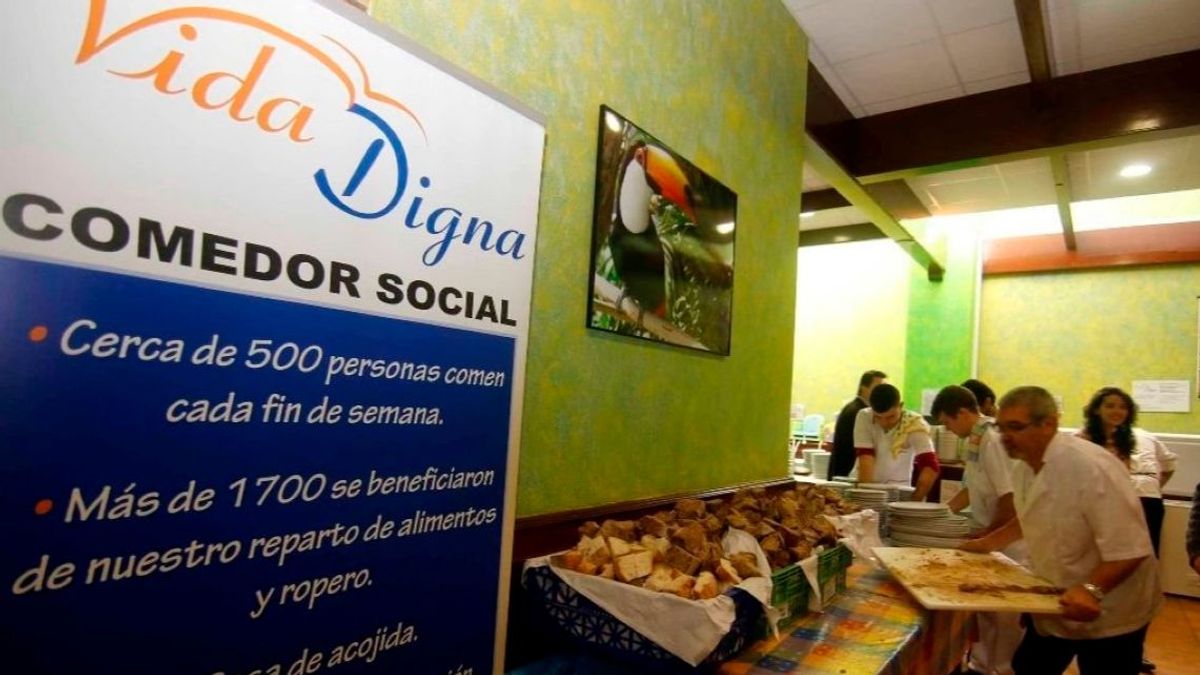 El comedor social 'Vida Digna' llevaba funcionando desde el 2009.