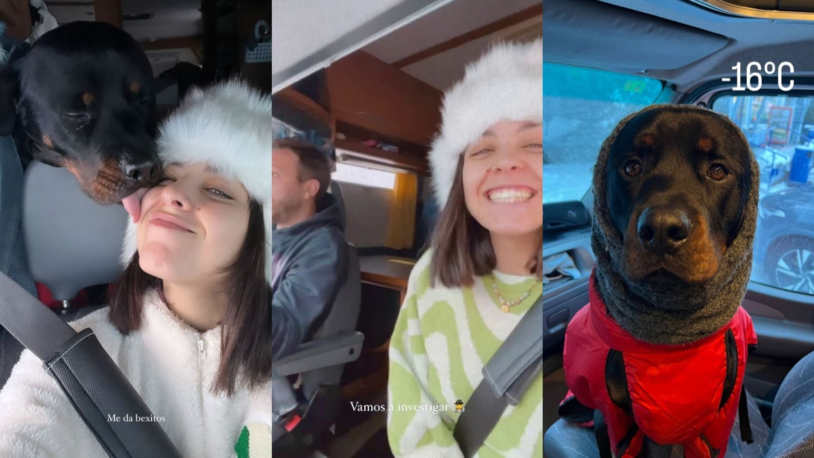 Lola está cumpliendo un sueño a bordo de su nueva autocaravana