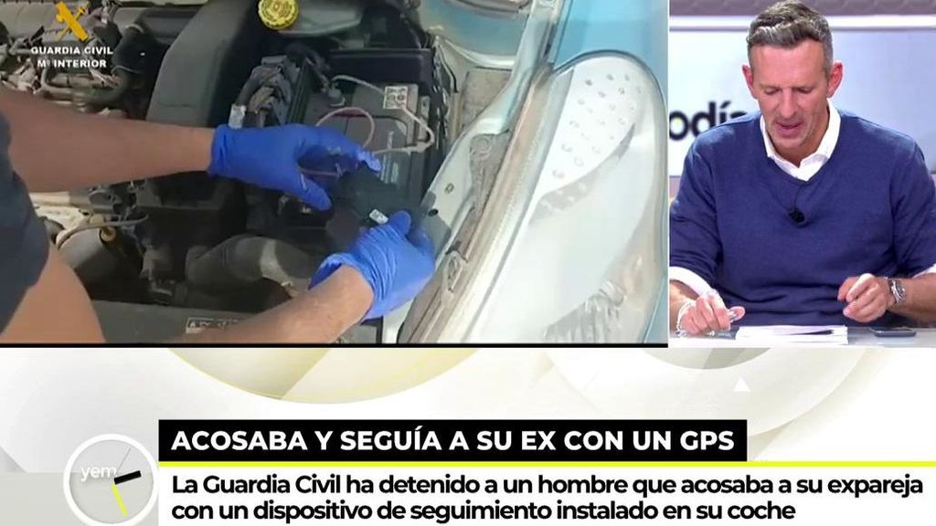 Detienen a un hombre por presuntamente acosar e instalar un gps en el coche de su expareja