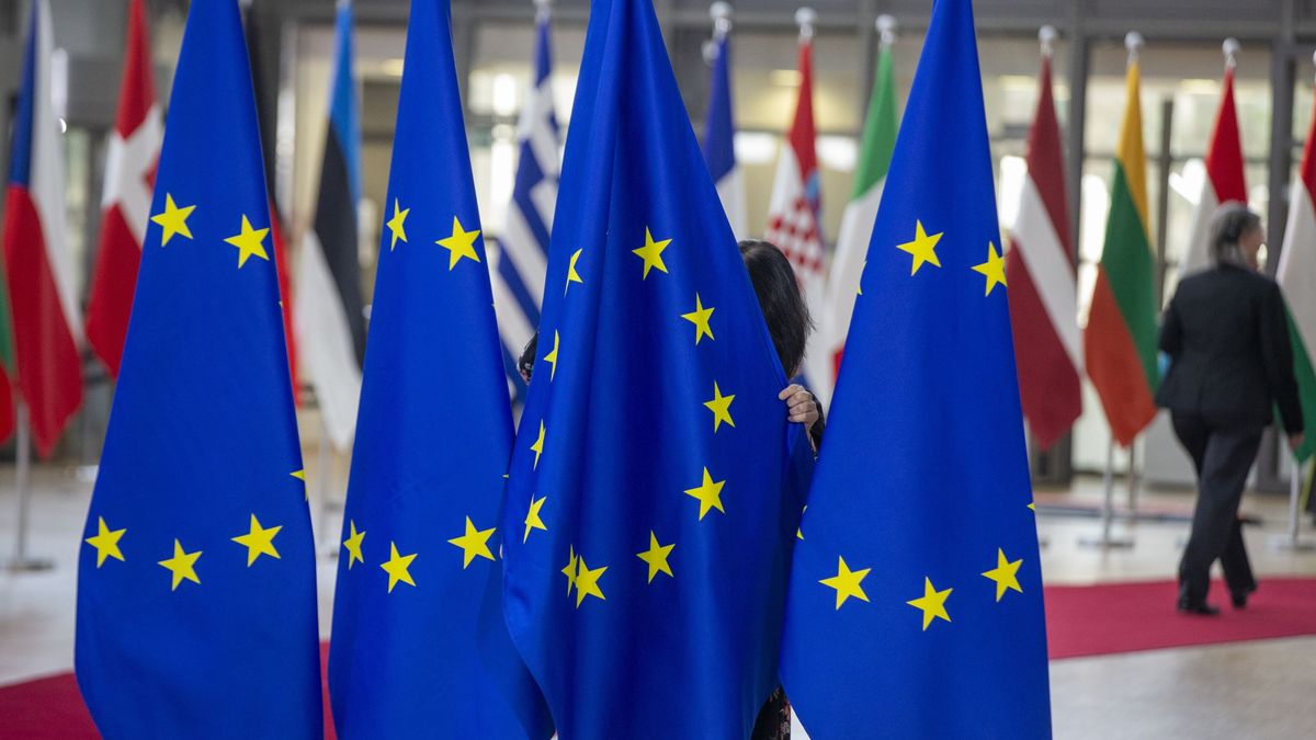 Banderas de la Unión Europea Banderas de la Unión Europea