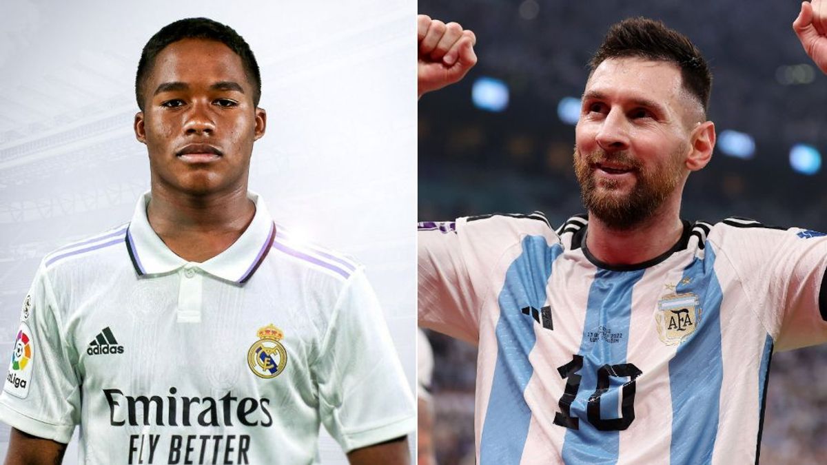 Endrick ya demuestra su corazón madridista: "Leo Messi es un hombre absurdo"