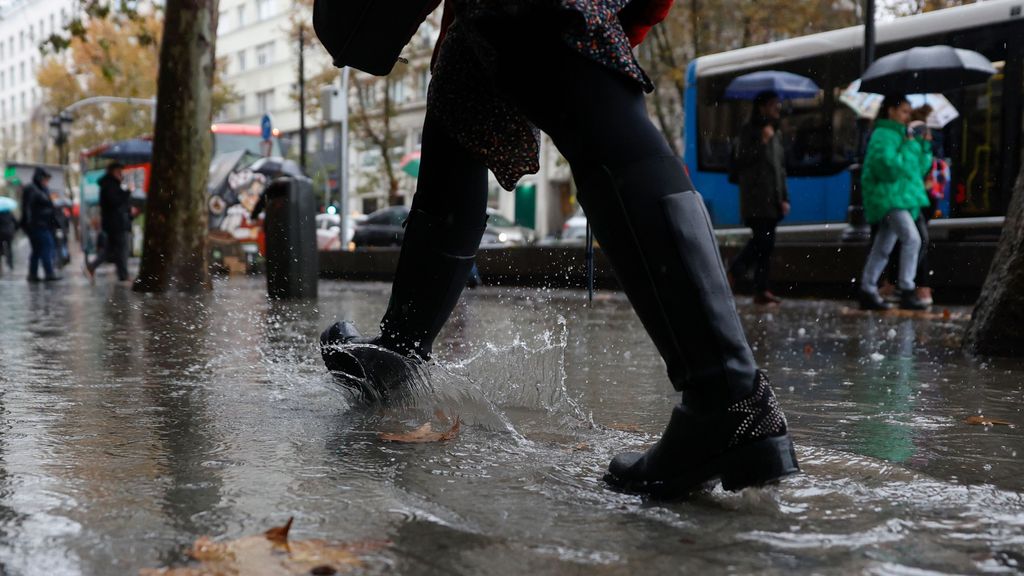 Las lluvias de la borrasca Efraín persistirán buena parte de la semana