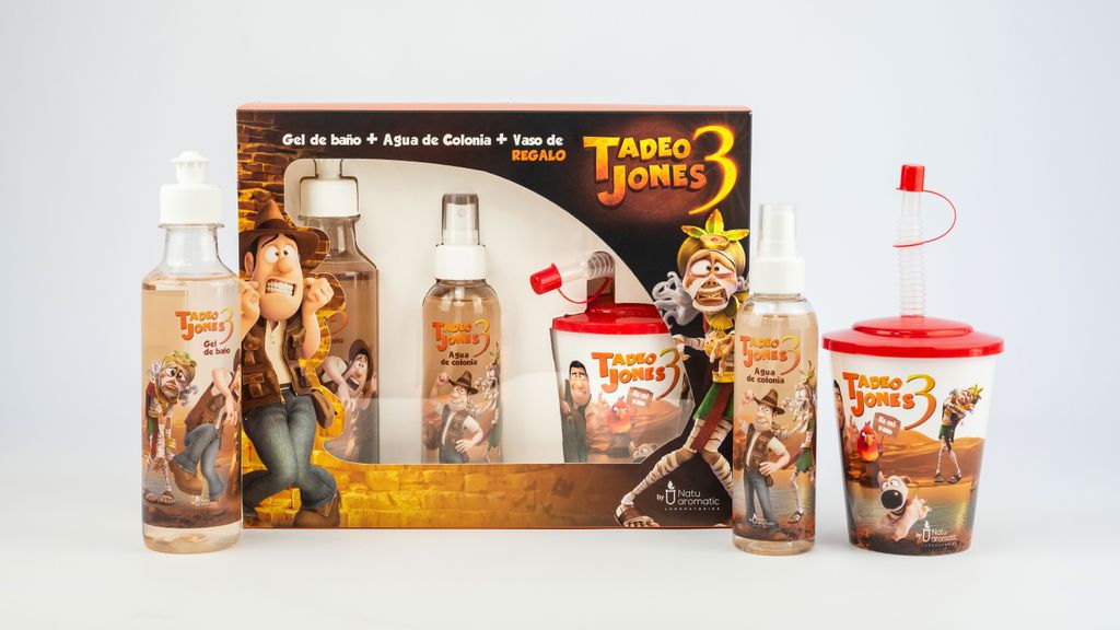 YDRAY Estuche con productos perfume gel Tadeo Jones