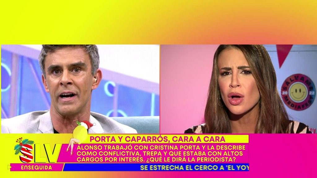Alonso Caparrós saca una presunta información muy sensible sobre Cristina Porta