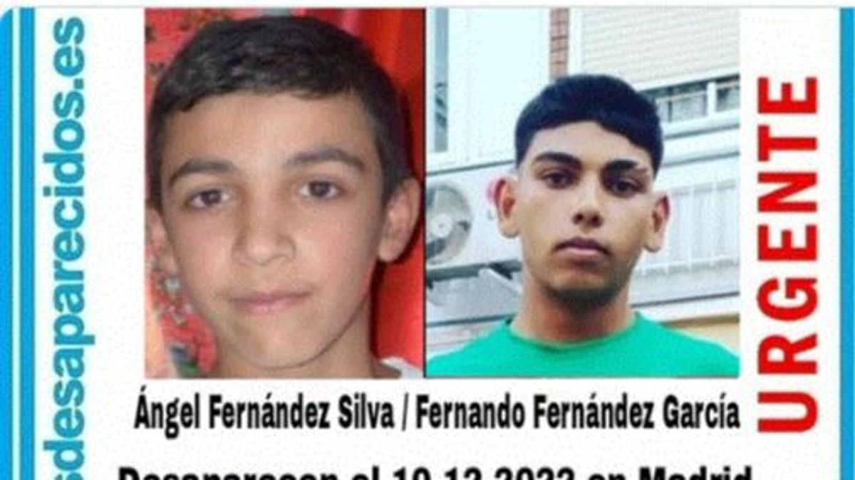 Dos primos desaparecidos en Madrid