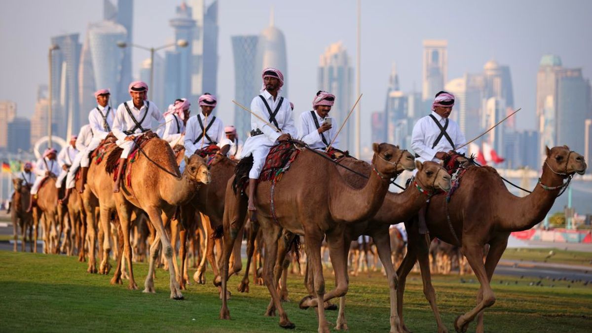 Guardias del gobierno de Qatar