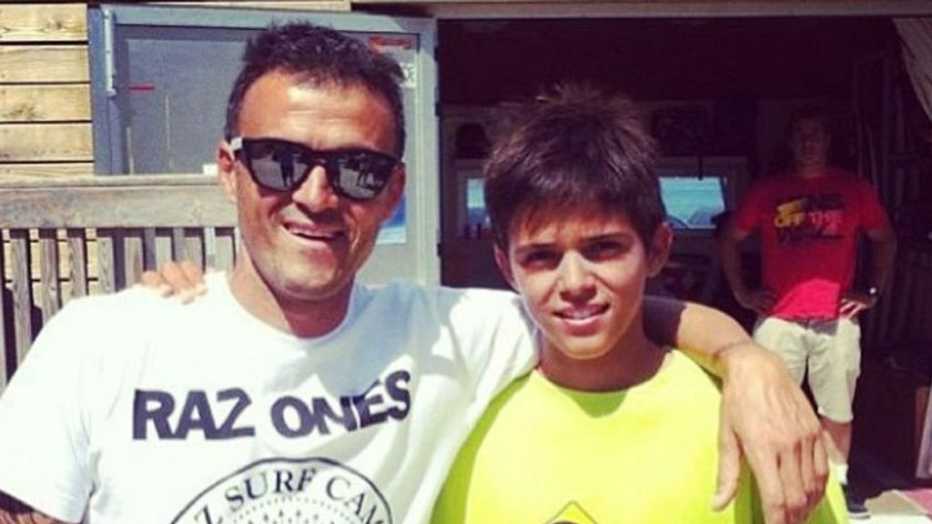 Luis Enrique y Pacho