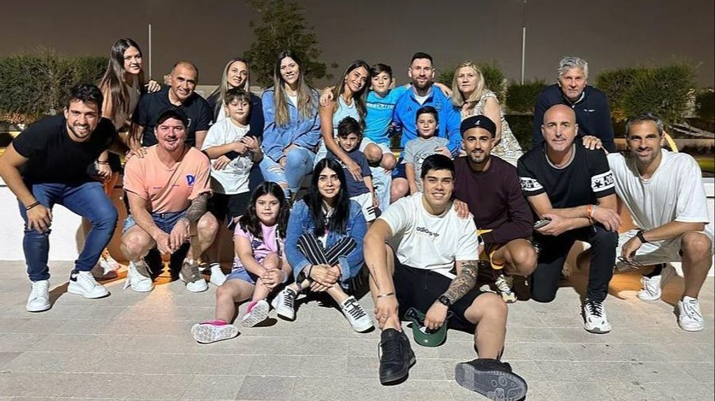 Messi recarga pilas antes de la final del Mundial: "Familia"