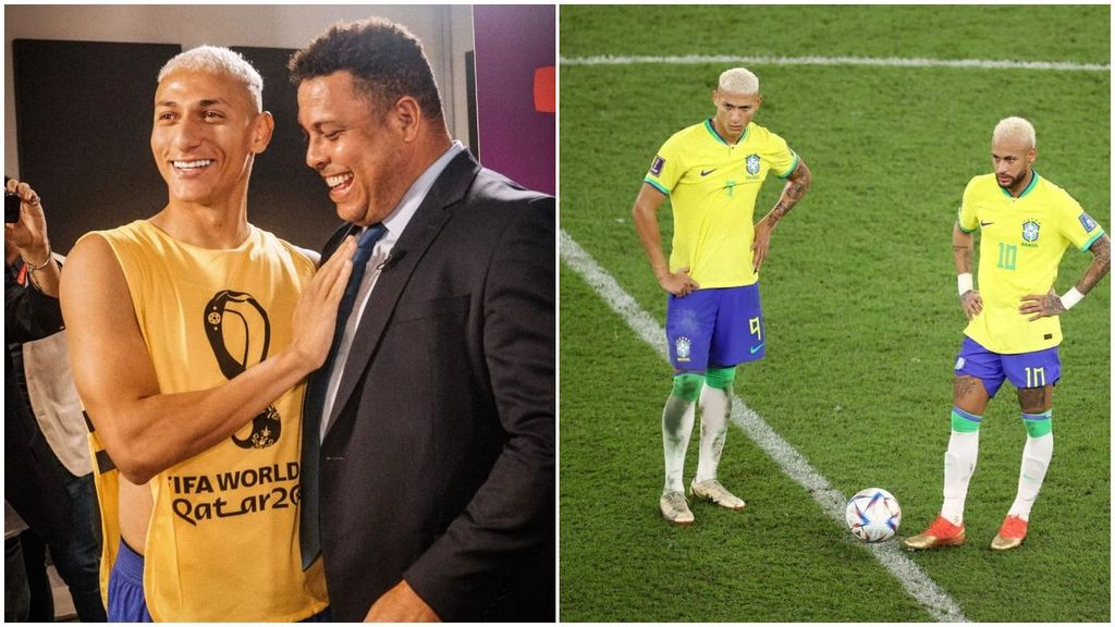El último tatuaje de Richarlison que causa sensación en redes: se tatúa a él mismo junta a Ronaldo y Neymar
