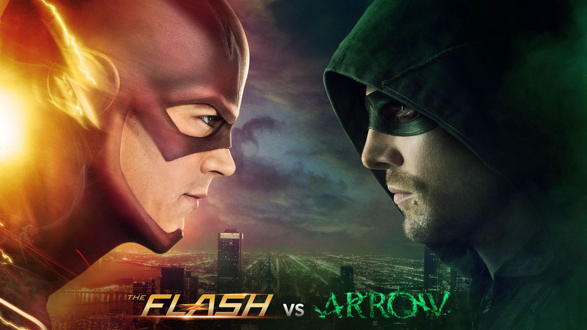 Arrow (2) Cartel The Flash vs Arrow