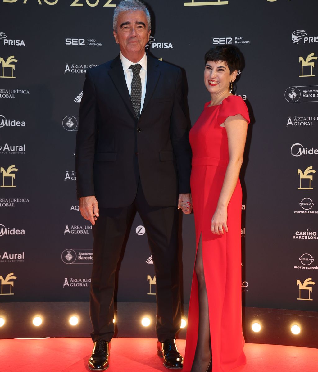 Carles Francino y Gema Muñoz, su mujer