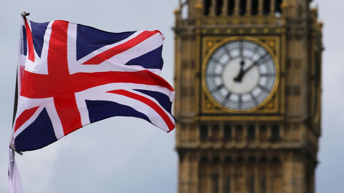 EuropaPress 3668387 filed 24 june 2016 united kingdom london the british union jack flies in EuropaPress 3668387 filed 24 june 2016 united kingdom london the british union jack flies in