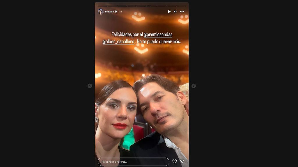 La foto publicada por Miren Ibarguren