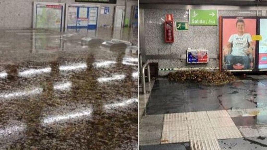 Metro de Madrid antes y después de las inundaciones
