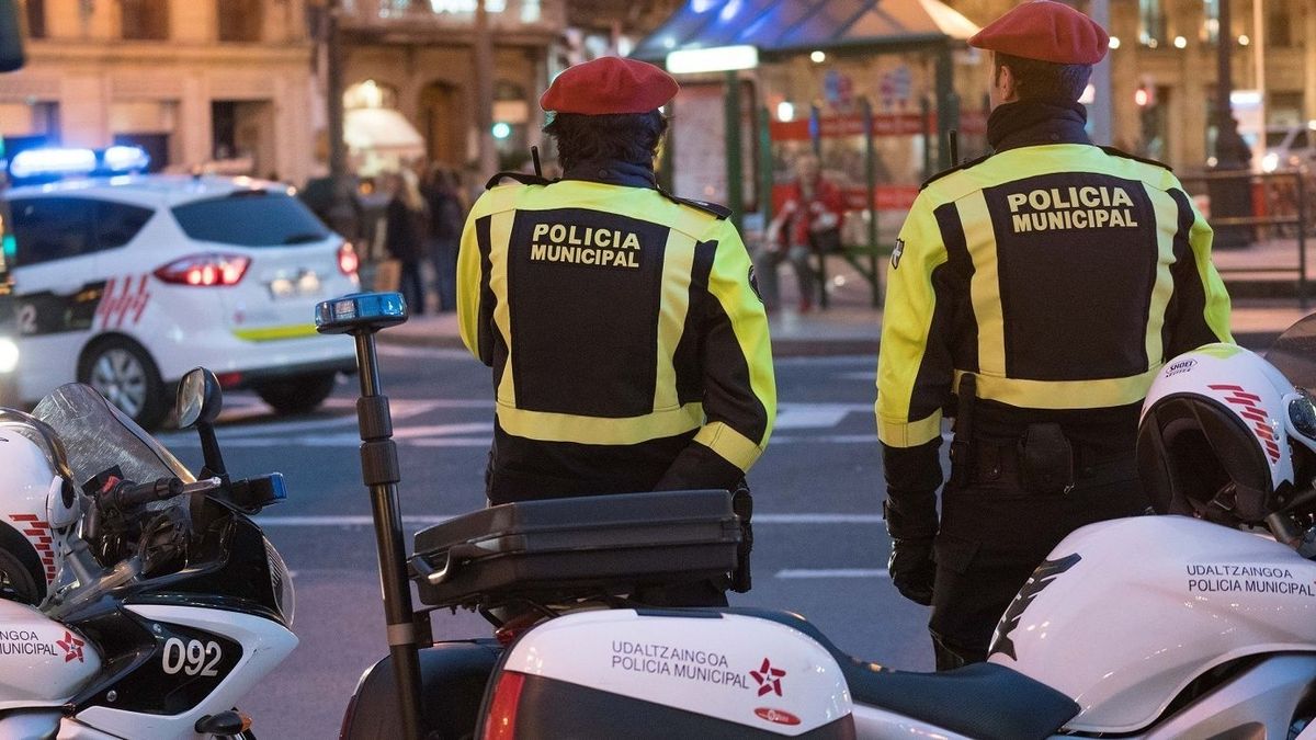 Policías municipales de Bilbao