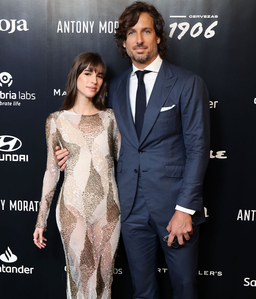 Sandra Gago y Feliciano López en la  entrega los Premios Hombre del Año