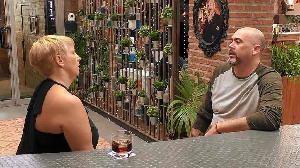 Tatiana y Francisco en 'First Dates'