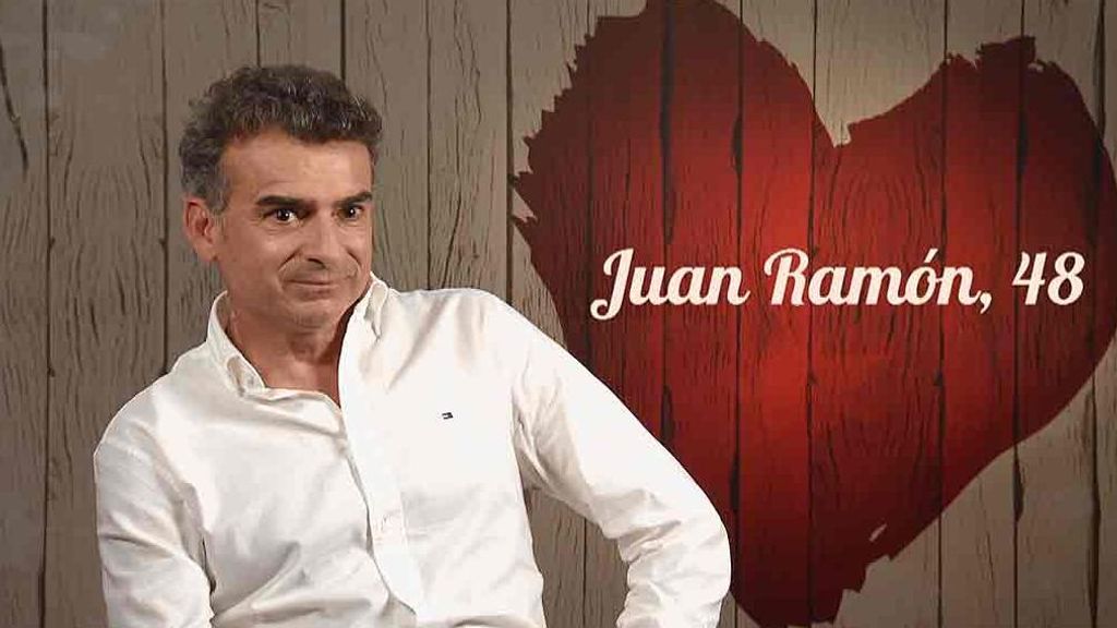 Juan Ramón durante su cita en 'First Dates'
