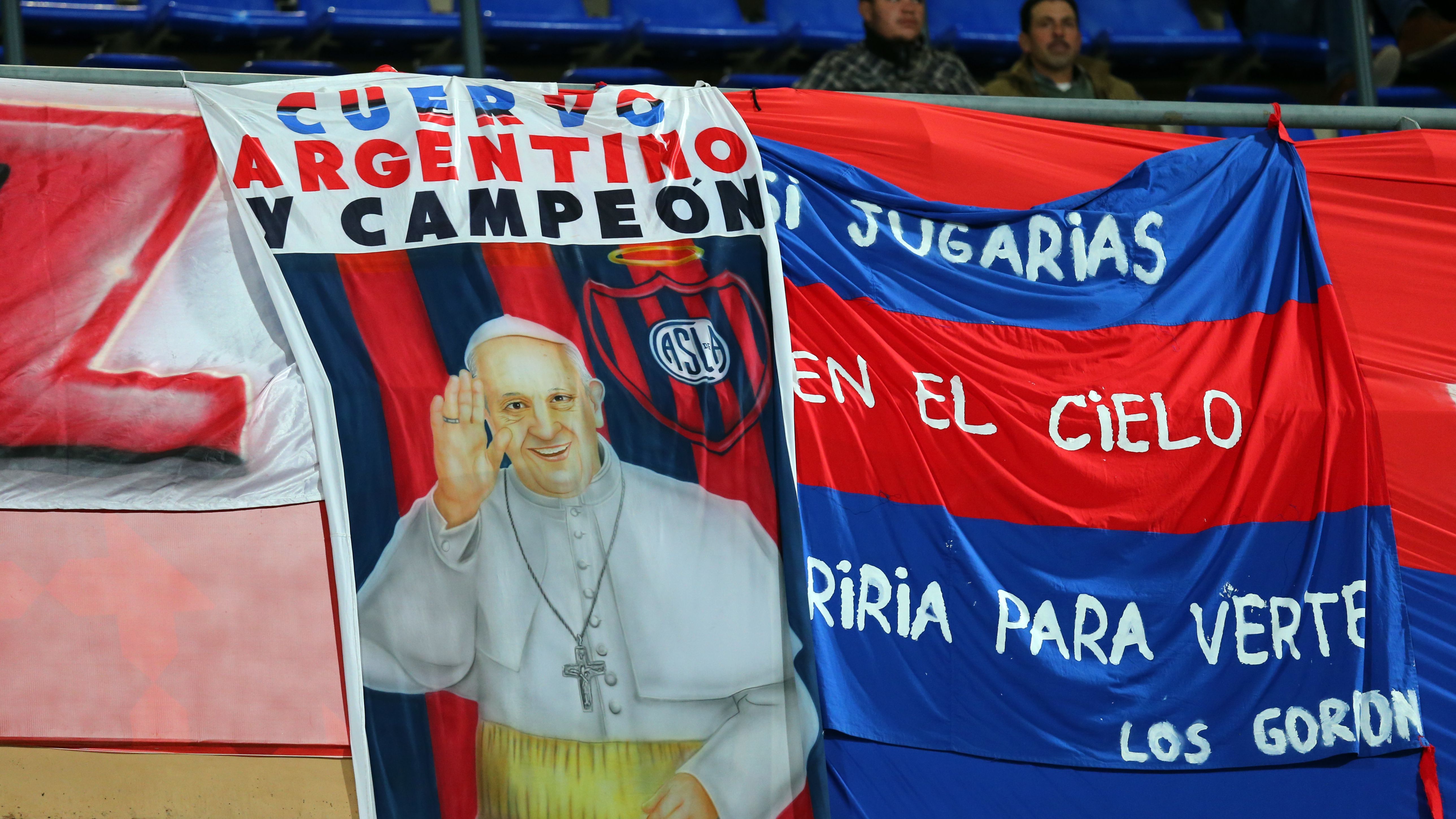 San Lorenzo y el Papa