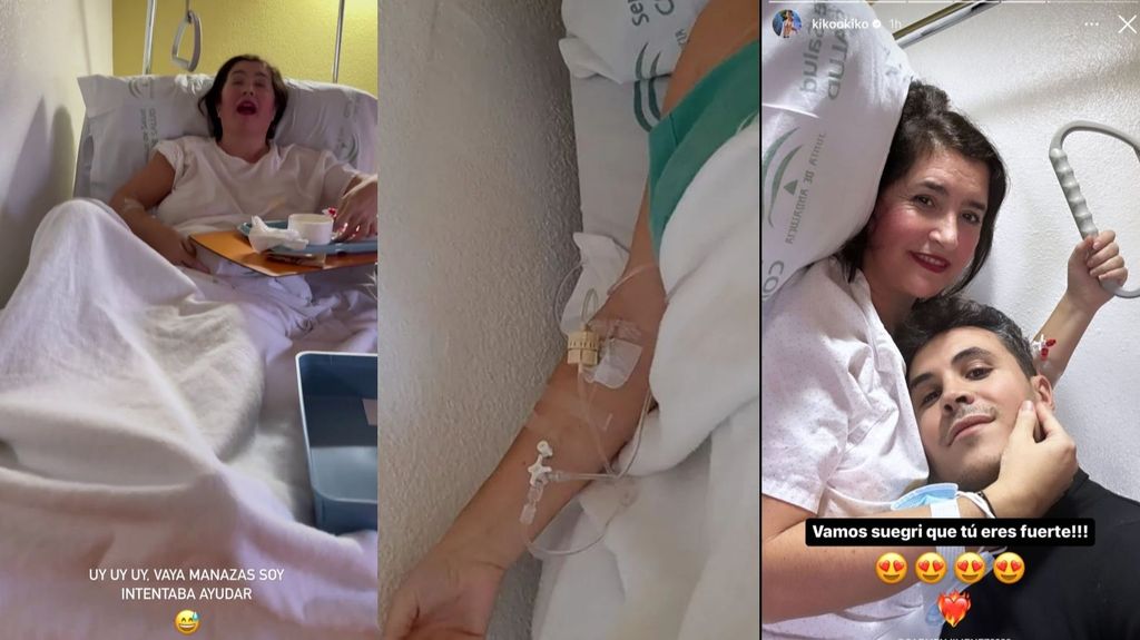 sofia suescun manda mensaje suegra hospital