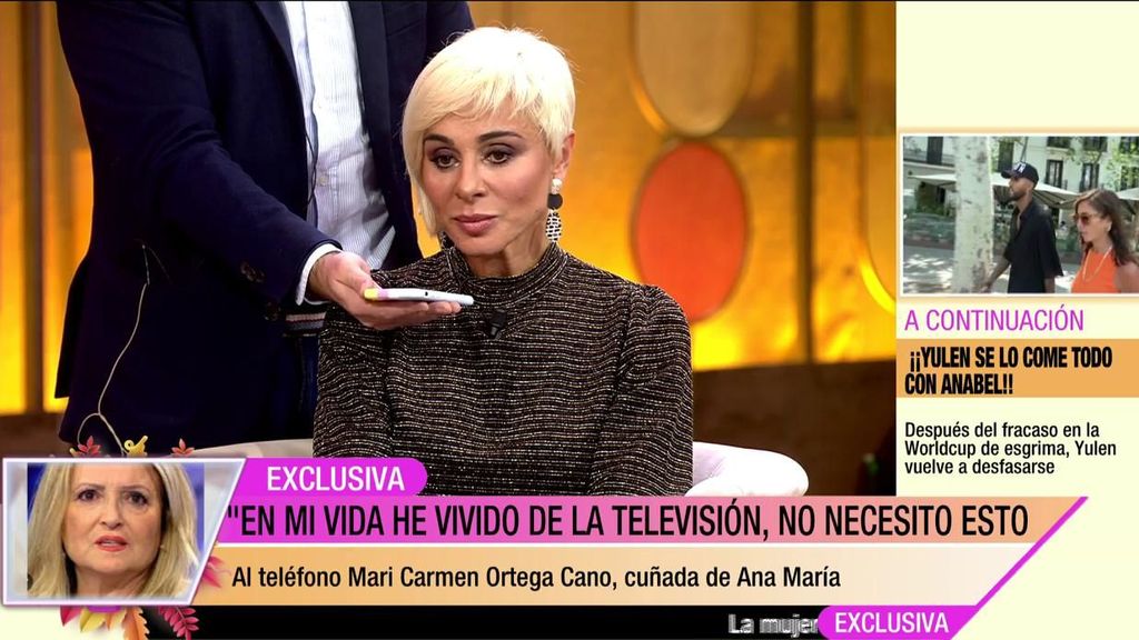 La discusión entre Ana María y Mari Carmen