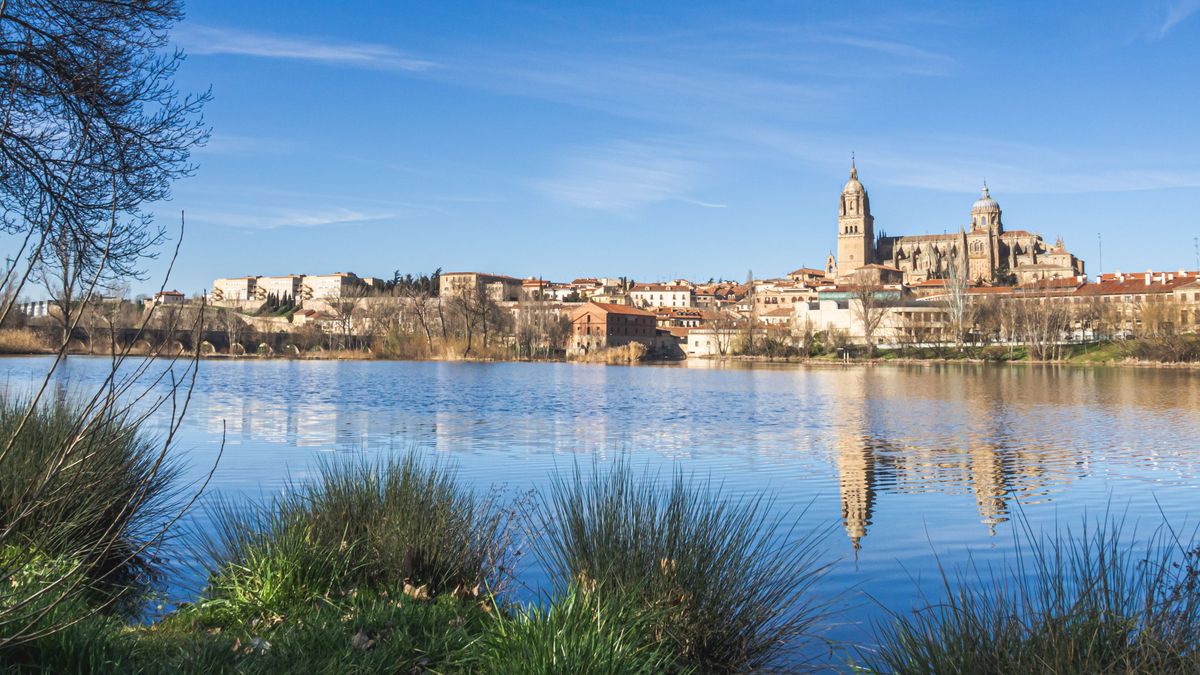 Río Tormes en Salamanca
