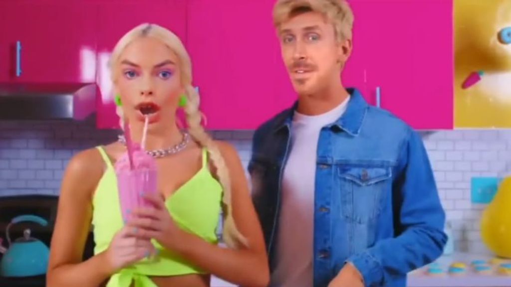 Margot Robbie y Rayan Gosling se convierten en Barbie y Ken