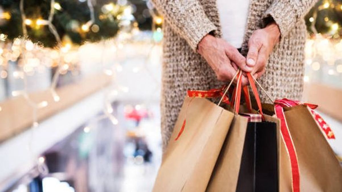 Compras de navidad. Compras de navidad.