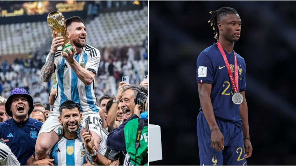 El Kun Agüero se mofa de Camavinga tras perder el Mundial: "Cara de pinga"